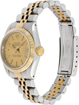 Rolex Datejust 69173 Stainless Steel Champagne dial 26mm Automatic watch