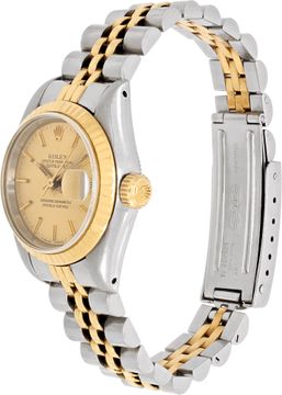 Rolex Datejust 69173 Stainless Steel Champagne dial 26mm Automatic watch