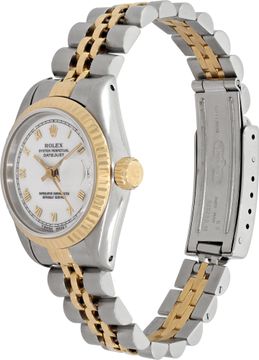 Rolex Datejust 69173 18k & steel 26mm auto watch