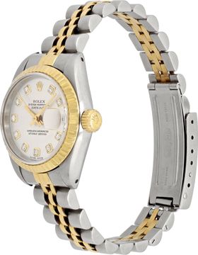 Rolex Datejust 69173 Stainless Steel Silver dial 26mm Automatic watch