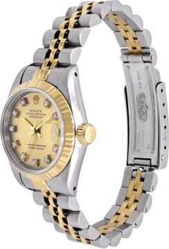 Rolex Ladies Datejust "Two-Tone" in stainless steel & 18k yellow gold