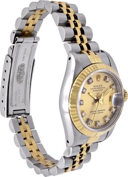 Rolex Ladies Datejust "Two-Tone" in stainless steel & 18k yellow gold