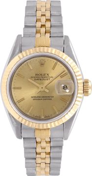 Rolex Ladies Datejust "Two-Tone" in stainless steel & 18k yellow gold