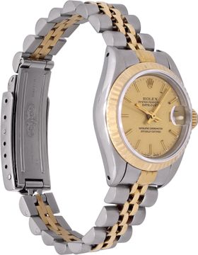 Rolex Ladies Datejust "Two-Tone" in stainless steel & 18k yellow gold