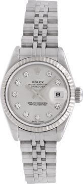 Rolex Datejust 69174 Stainless Steel Silver dial 26mm Automatic watch Rolex Datejust 26mm 69174 Ladies Watch Collection