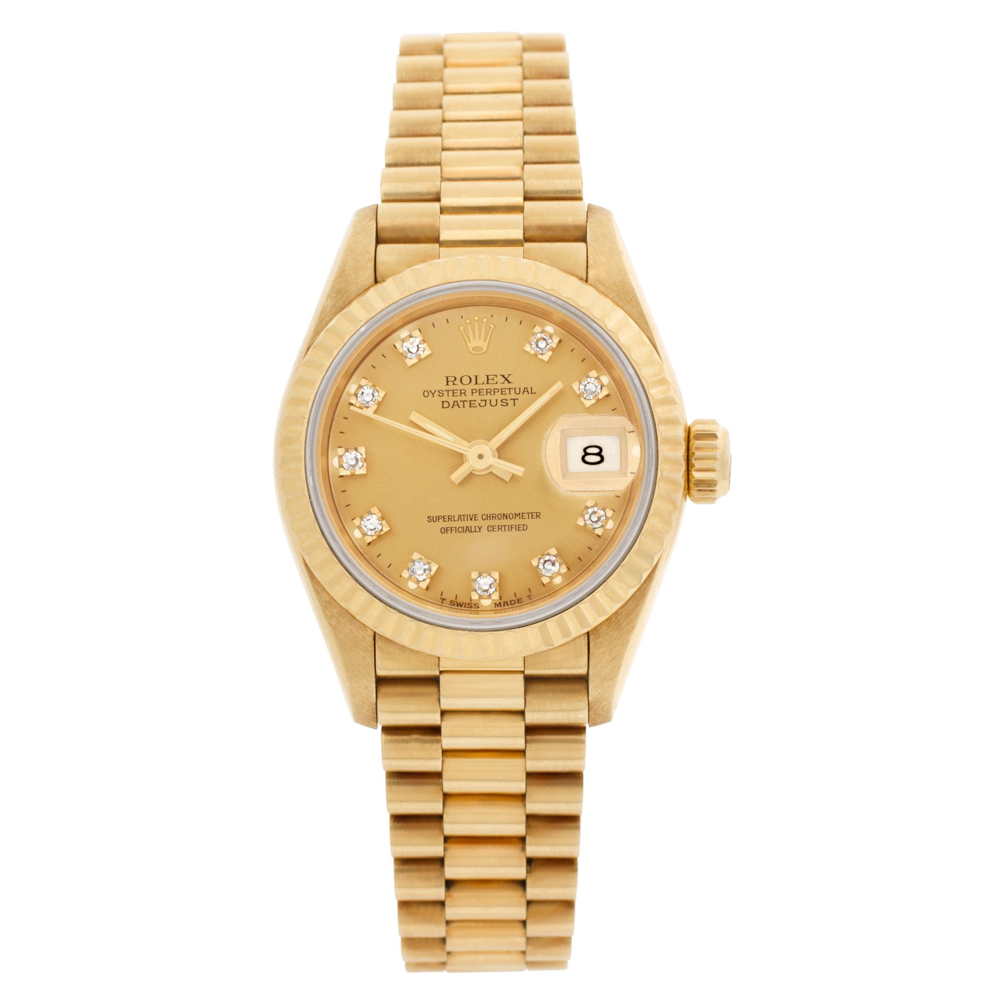 Preowned Rolex Datejust 69178 18k Yellow Gold W524941 | Gray & Sons