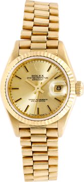 Rolex Ladies datejust "President"  in 18k yellow gold
