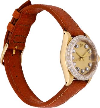 Rolex Datejust 6917 18k Yellow Gold Champagne dial 26mm Automatic watch