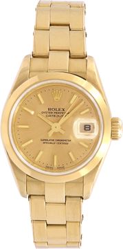 Rolex Datejust 79168 18k Yellow Gold    Champagne dial 26mm Automatic watch
