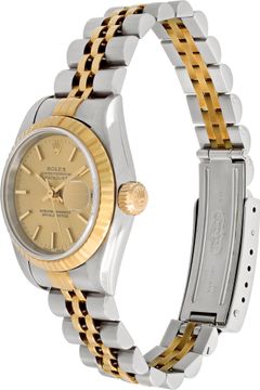 Rolex Datejust 79173 18k & steel 26mm auto watch