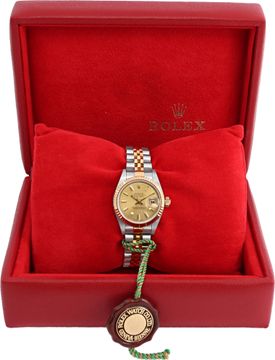 Rolex Datejust 79173 18k & steel 26mm auto watch