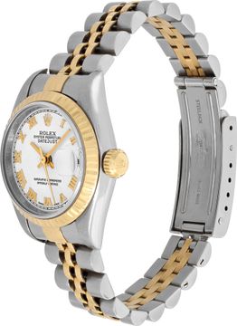 Rolex Datejust 79173 18k & steel 26mm auto watch