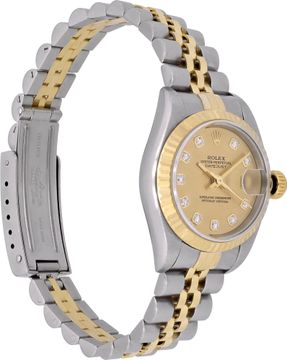 Rolex Datejust 79173 18k & steel 26mm auto watch