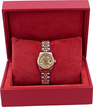 Rolex Datejust 79173 18k & steel 26mm auto watch