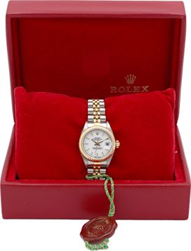 Rolex Datejust 79173 18k & steel 26mm auto watch