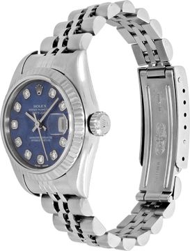 Rolex Datejust 79174 Stainless Steel sodalite dial 26mm Automatic watch