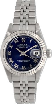 Rolex Datejust 79174 Stainless Steel Blue dial 26mm Automatic watch Rolex Datejust 26mm 79174 Ladies Watch Collection