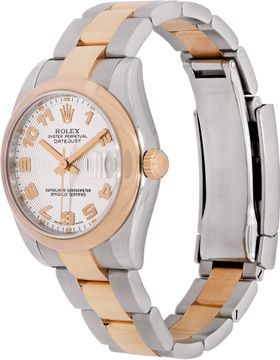 Rolex Datejust 178241 stainless steel & rose gold 31mm auto watch