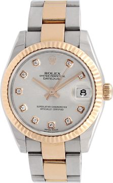 Rolex Datejust 178271 18k & Stainless Steel Silver dial 31mm Automatic watch
