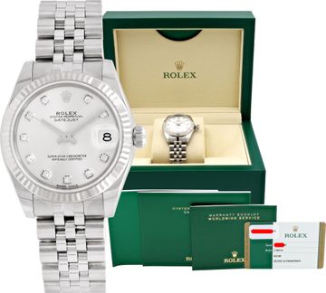 Rolex Datejust 178274 Stainless Steel 31mm auto watch Rolex Datejust 31mm 178274 Ladies Watch Collection