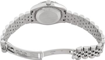 Rolex Datejust 31mm with diamond blue dial and diamond bezel