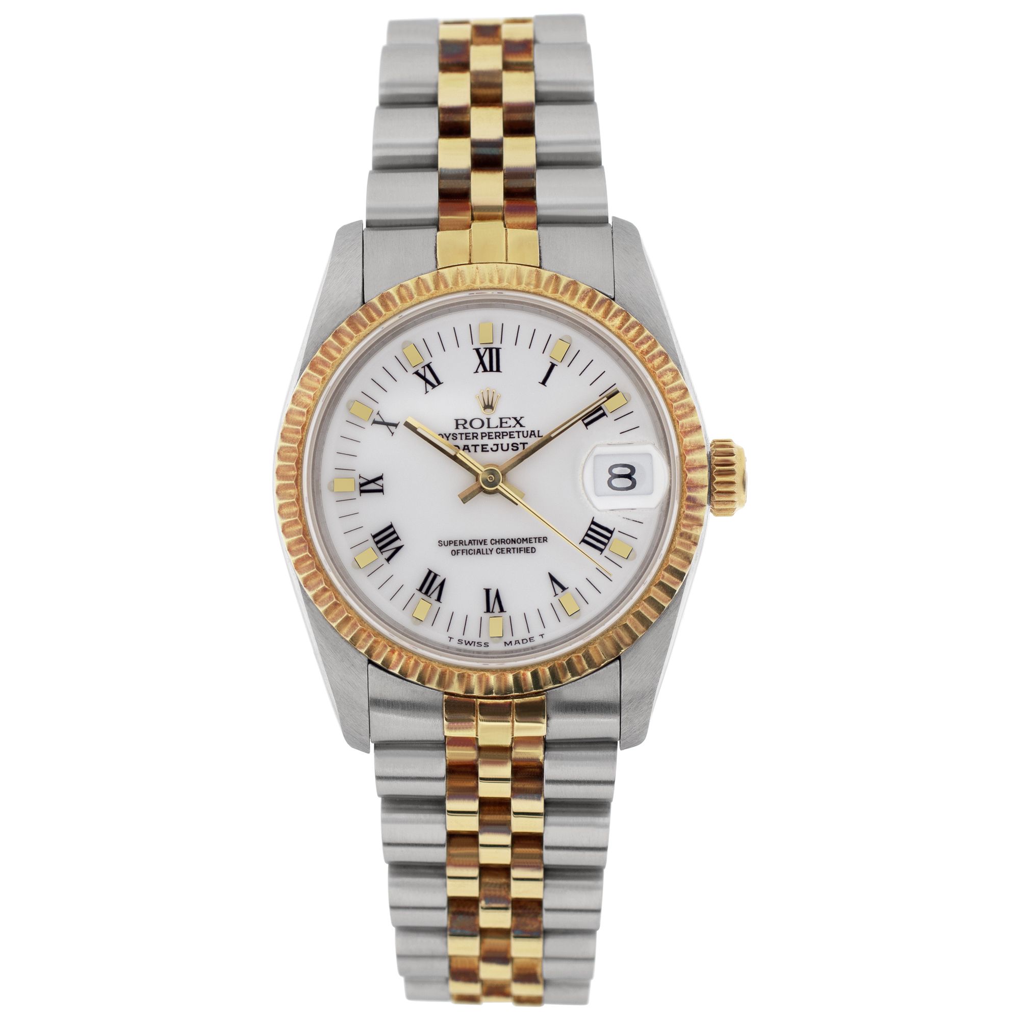 Pre-owned Rolex Datejust 68273 Stainless Steel W525686 | Gray & Sons