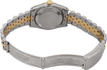 Rolex Datejust 68273 18k & steel 31mm auto watch