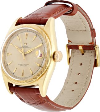 Rolex Datejust 6075 18k 35mm auto watch