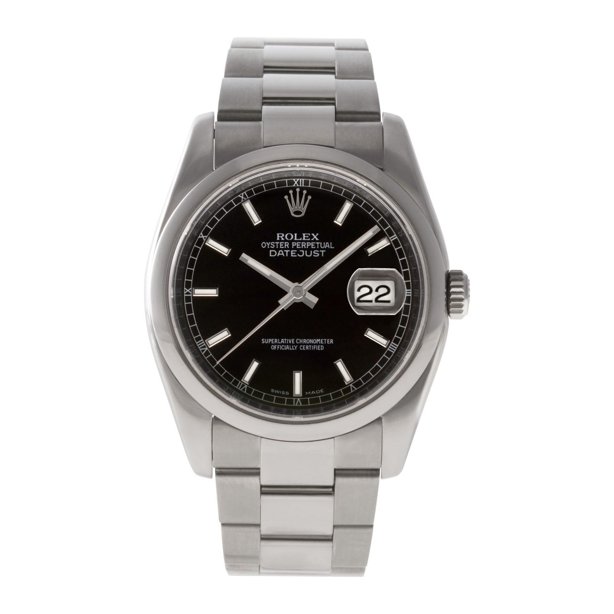 Preowned Rolex Datejust 116200 Stainless Steel W520956 | Gray & Sons