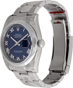 Rolex Datejust 116200 Stainless Steel Blue dial 36mm Automatic watch