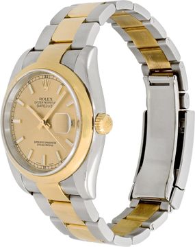 Rolex Datejust 116203 Stainless Steel Champagne dial 36mm Automatic watch