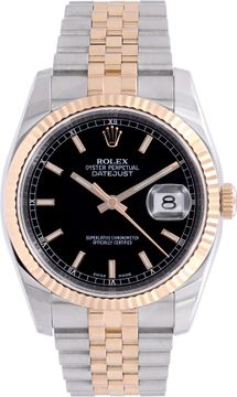 Rolex Datejust 116231 18k & steel 36mm auto watch