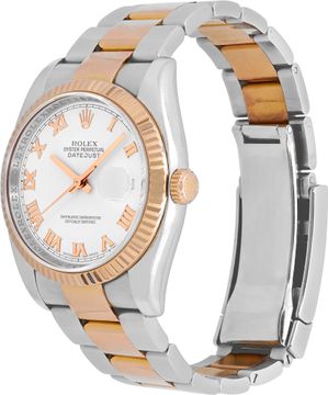 Rolex Datejust 116231 Stainless Steel White dial mm Automatic watch