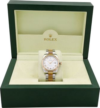 Rolex Datejust 116231 Stainless Steel White dial mm Automatic watch