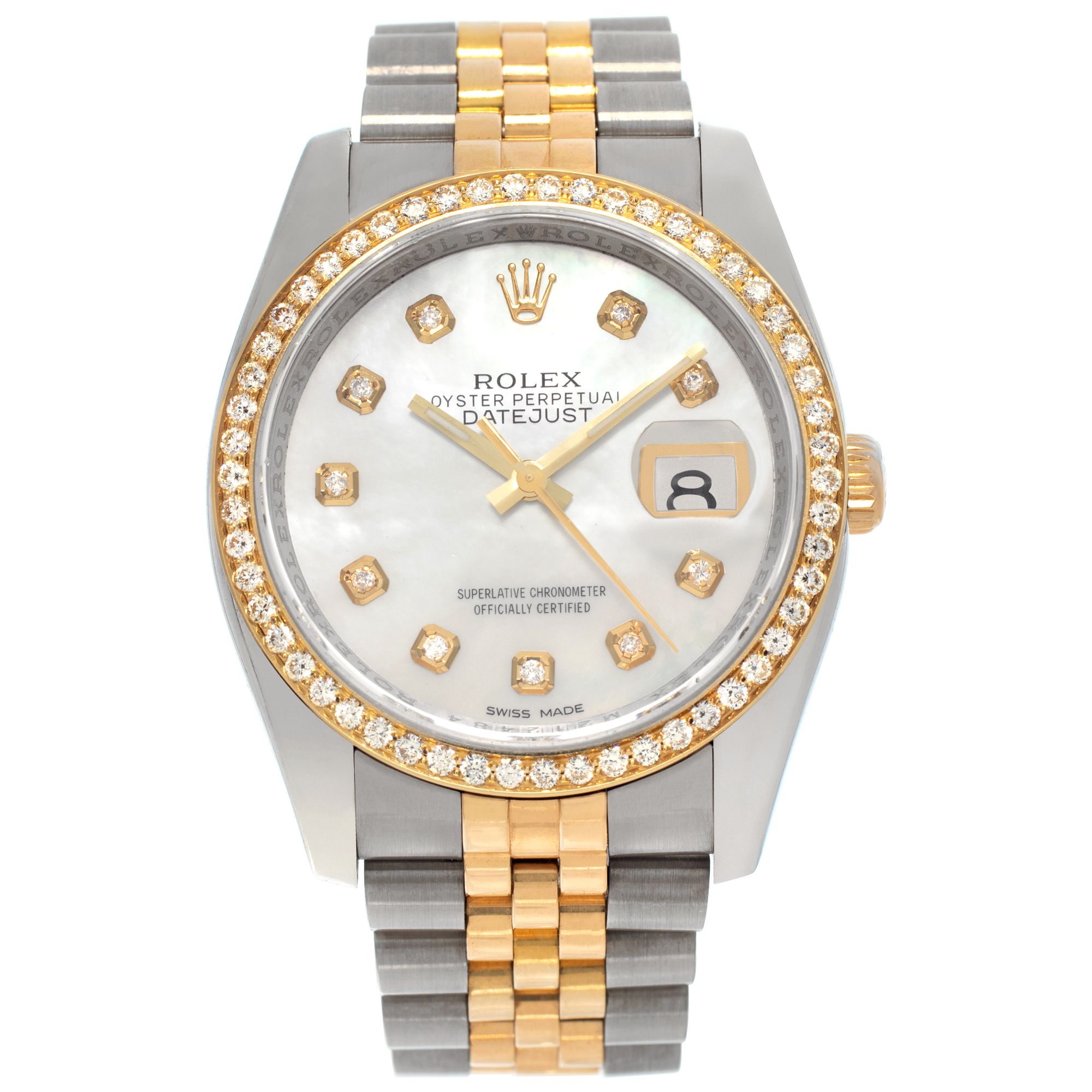 Used Rolex Datejust 116233 Stainless Steel Mother W526794