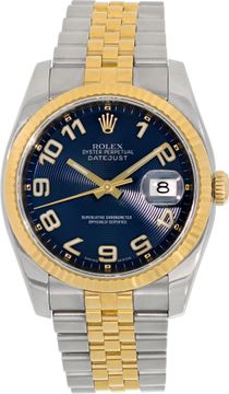 Rolex Datejust 116233 18k Yellow Gold 36mm auto watch