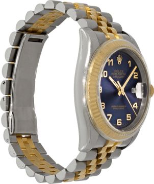 Rolex Datejust two-tone blue dial ref-116233