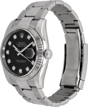 Rolex Datejust 116234 Stainless Steel Black dial 36mm Automatic watch