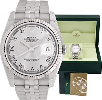 Rolex Datejust 116234 Stainless Steel 36mm auto watch Rolex Datejust 36mm 116234 Mens Watch Collection