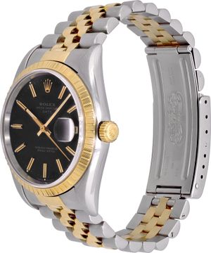 Rolex Datejust 15223 18k & steel 36mm auto watch