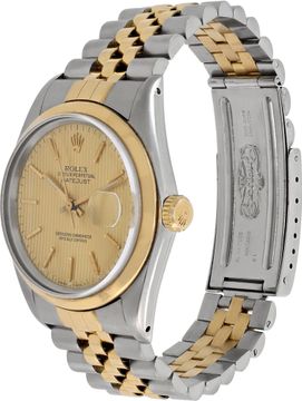 Rolex Datejust 16003    Stainless Steel    Champagne dial 36mm    Automatic watc