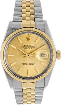 Rolex Datejust 16013 18k & steel 36mm auto watch Rolex Datejust 36mm 16013