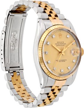 Rolex Datejust 16013 18k & steel 36mm auto watch