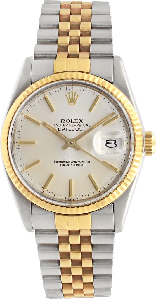 Pre-owned Rolex Datejust 16013 18k & steel 36mm auto | Gray & Sons