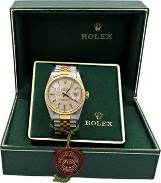 Rolex Datejust two-tone in stainless steel and 18k yellow gold