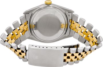 Rolex Datejust 16013 Stainless Steel Gold dial 36mm Automatic watch