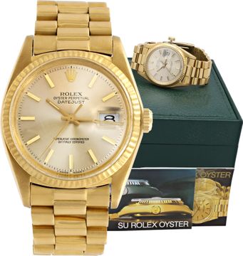 Rolex Datejust 36mm 1601 Mens Watch Collection