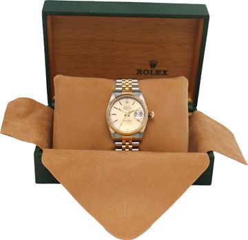 Rolex Datejust 16233 Stainless Steel Silver dial 36mm Automatic watch