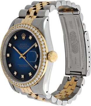 Rolex Datejust 16233 18k & steel 36mm auto watch