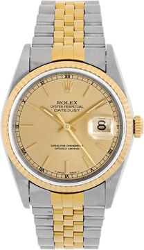 Rolex Datejust 16233 18k & steel 36mm auto watch Rolex Datejust 36mm 16233